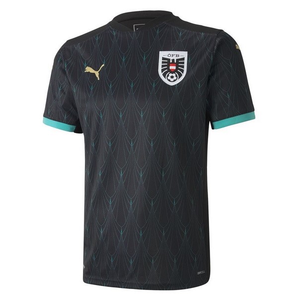 Camiseta Austria Segunda equipo 2020 Negro